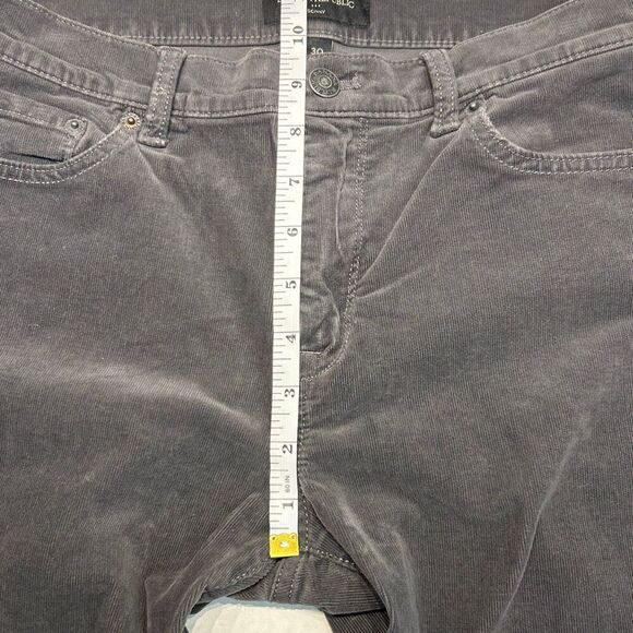 Banana Republic Corduroy Jeans Gray Womens Sz 30 Skinny Stretch Mid-Rise - Picture 10 of 11